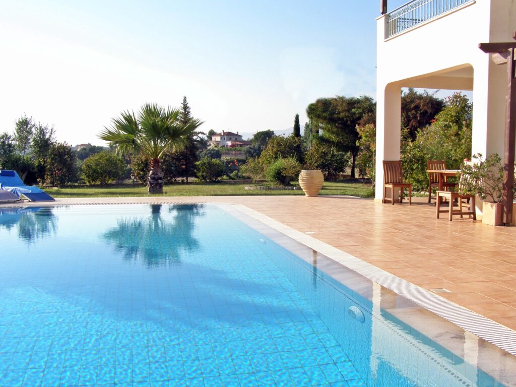 swimming pool kefalonia villa